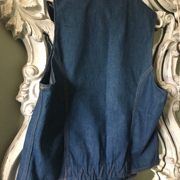 Vintage Lee Denim Vest - Picture 6 of 6